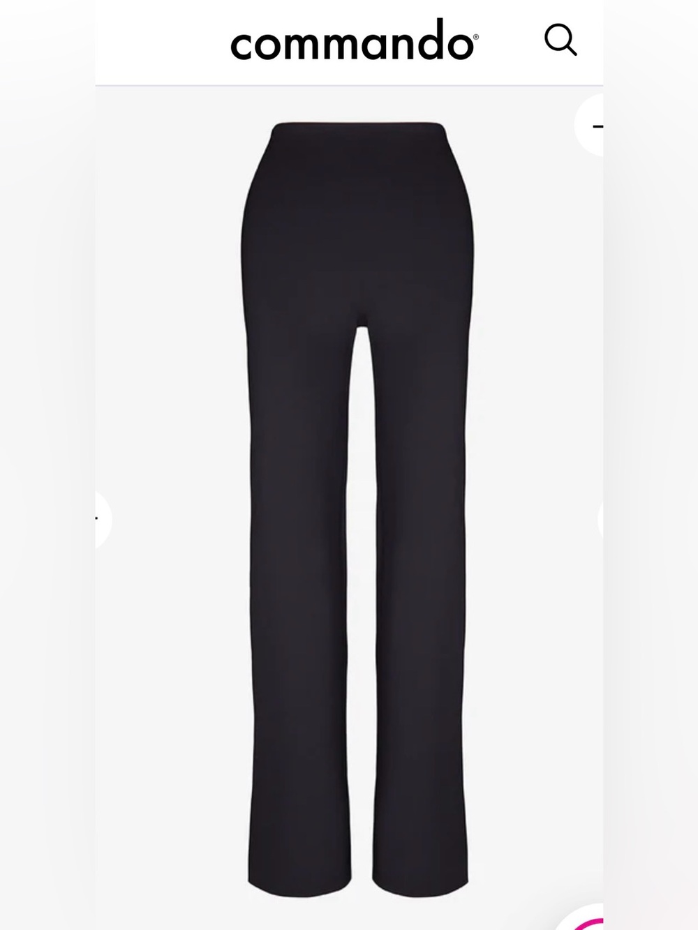 NWT COMMANDO Neoprene Wide Leg Pant